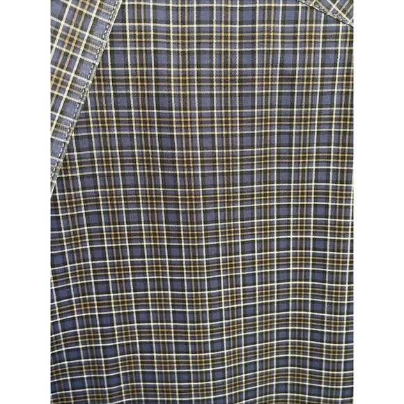 Fairline Stitch Fix Men's Long Sleeve Blue Check Button Down Shirt XL - Picture 4 of 6